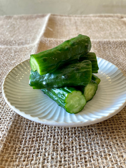 野菜本来の味、旨みが濃い✨自然栽培のきゅうり